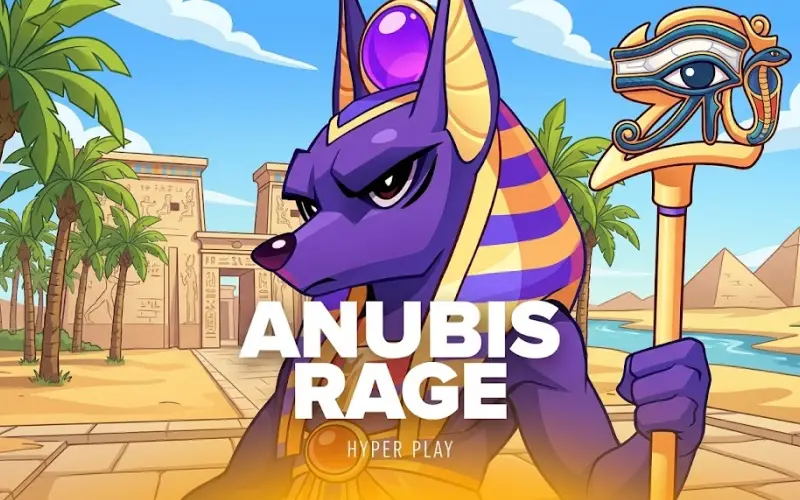 Unleash the fury of the gods in Anubis Rage at Stake Casino.