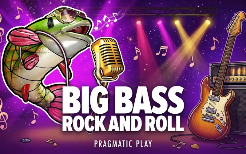 Rock out and catch big wins in Big Bass Rock and Roll at Stake Casino.