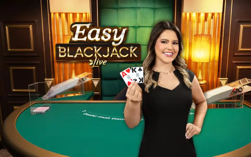 Enjoy simple and fast hands playing Easy Blackjack at Stake Casino.