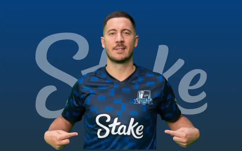 Score big alongside football legend Eden Hazard only at Stake Casino.