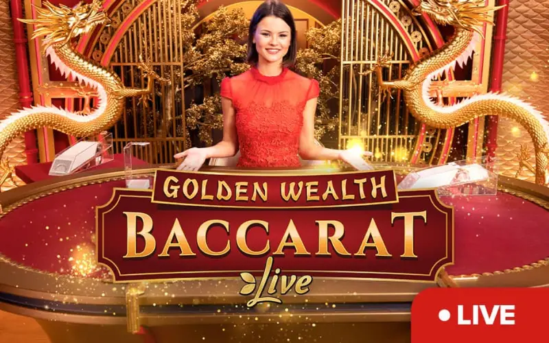 Discover multiplier cards in Golden Wealth Baccarat at Stake Casino.