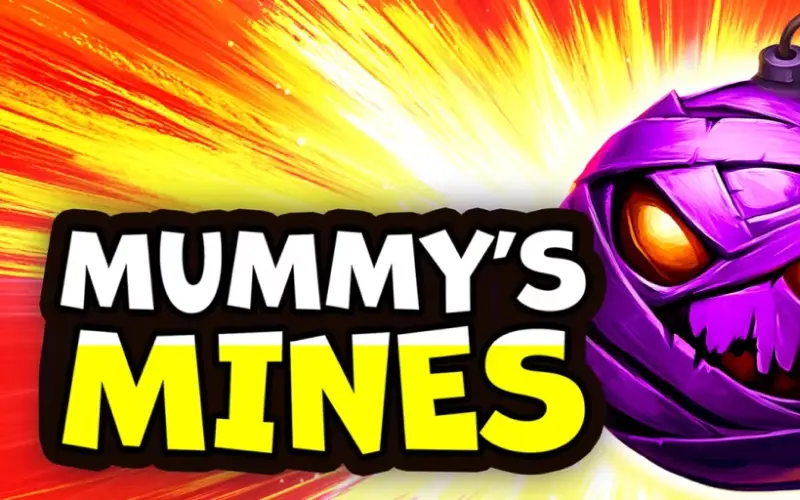 Hunt for hidden treasure in Mummy's Mines at Stake Casino.