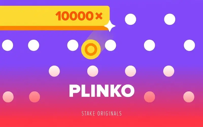 Drop the balls in Plinko for big multipliers at Stake Casino.